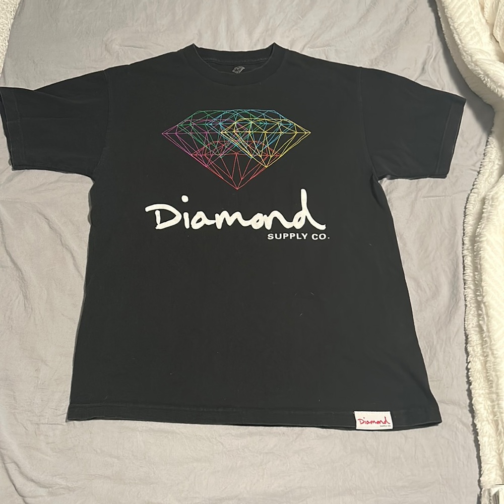Diamond supply Co. short sleeve Tee shirt. Size Medium.